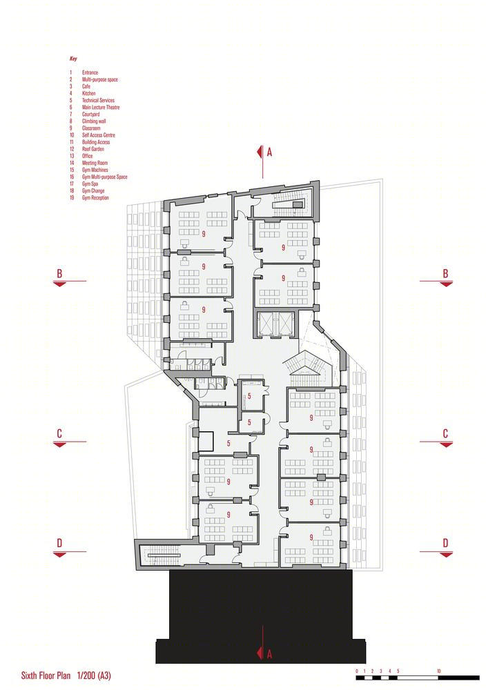 土耳其伊兹密尔经济大学外国语教学楼丨AUDB Architects-117