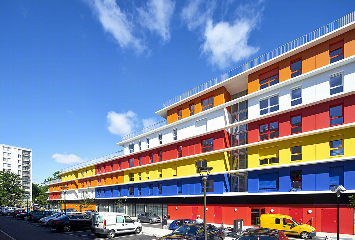 法国 TremblayenFrance 公寓建筑丨B plus C architectes-25