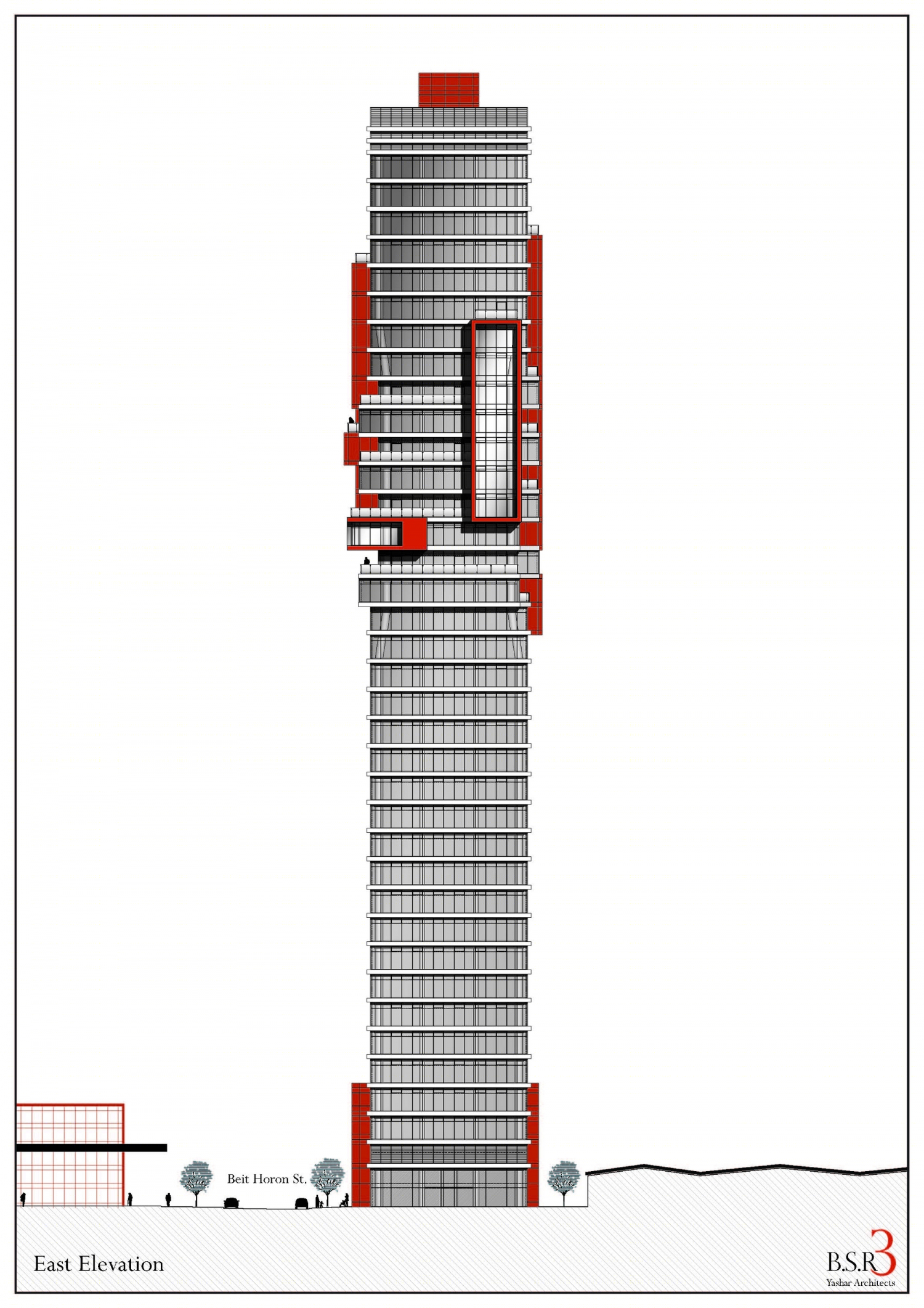 特拉维夫创新垂直商务中心 · BSR 3+4丨Yashar Architects-50