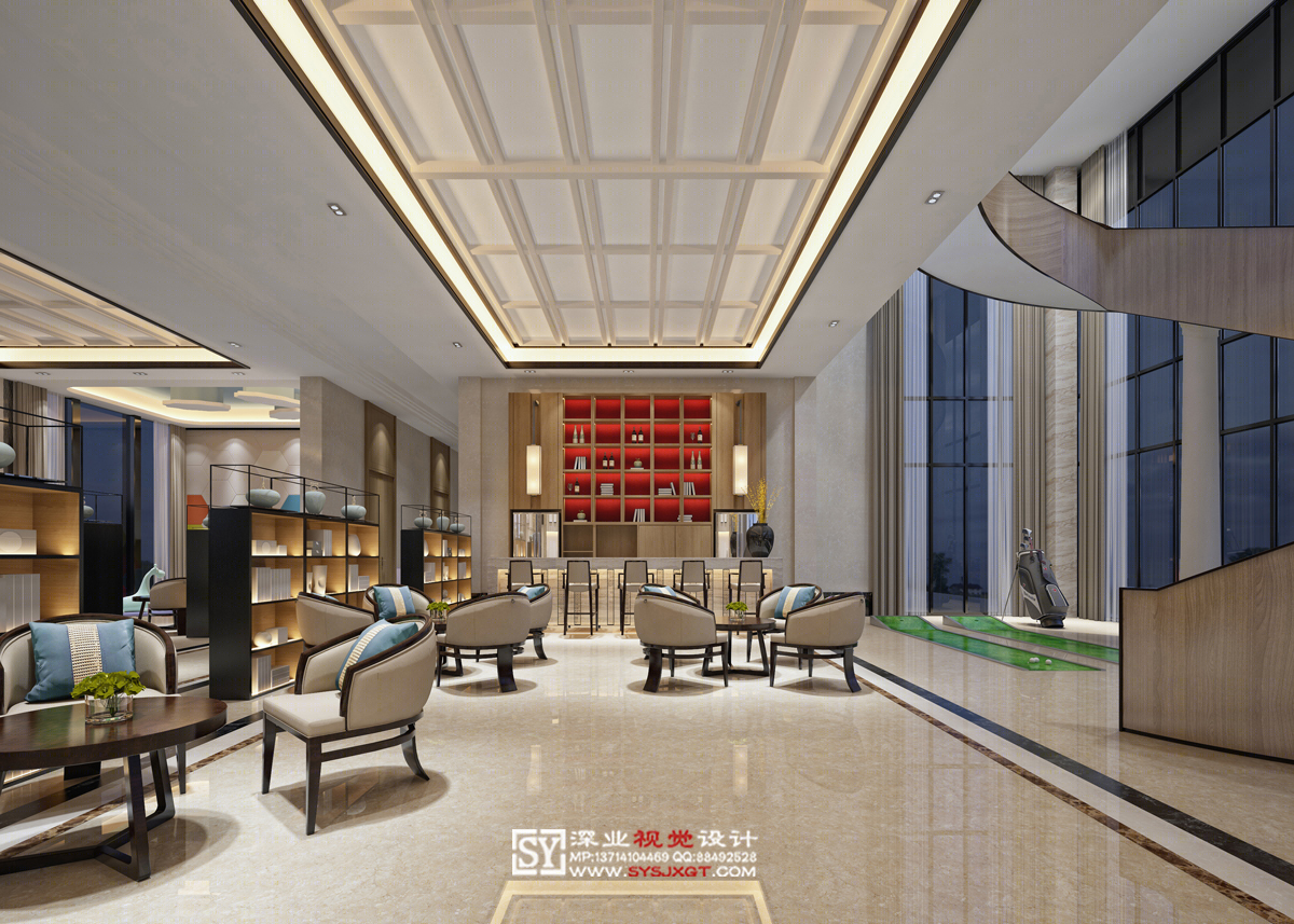 2017 深业视觉设计酒店办公作品——深圳创意产业园酒店设计-3