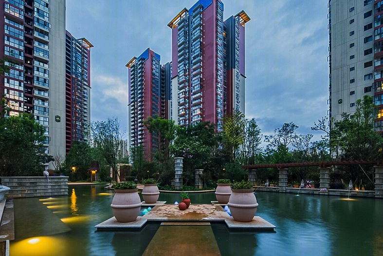 德润朗悦湾东南亚住宅景观-12
