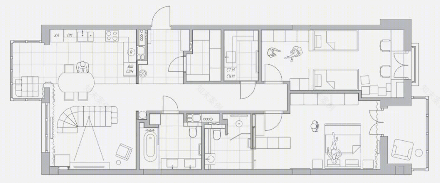 白俄罗斯明斯克优雅家居设计丨G8Interior-6