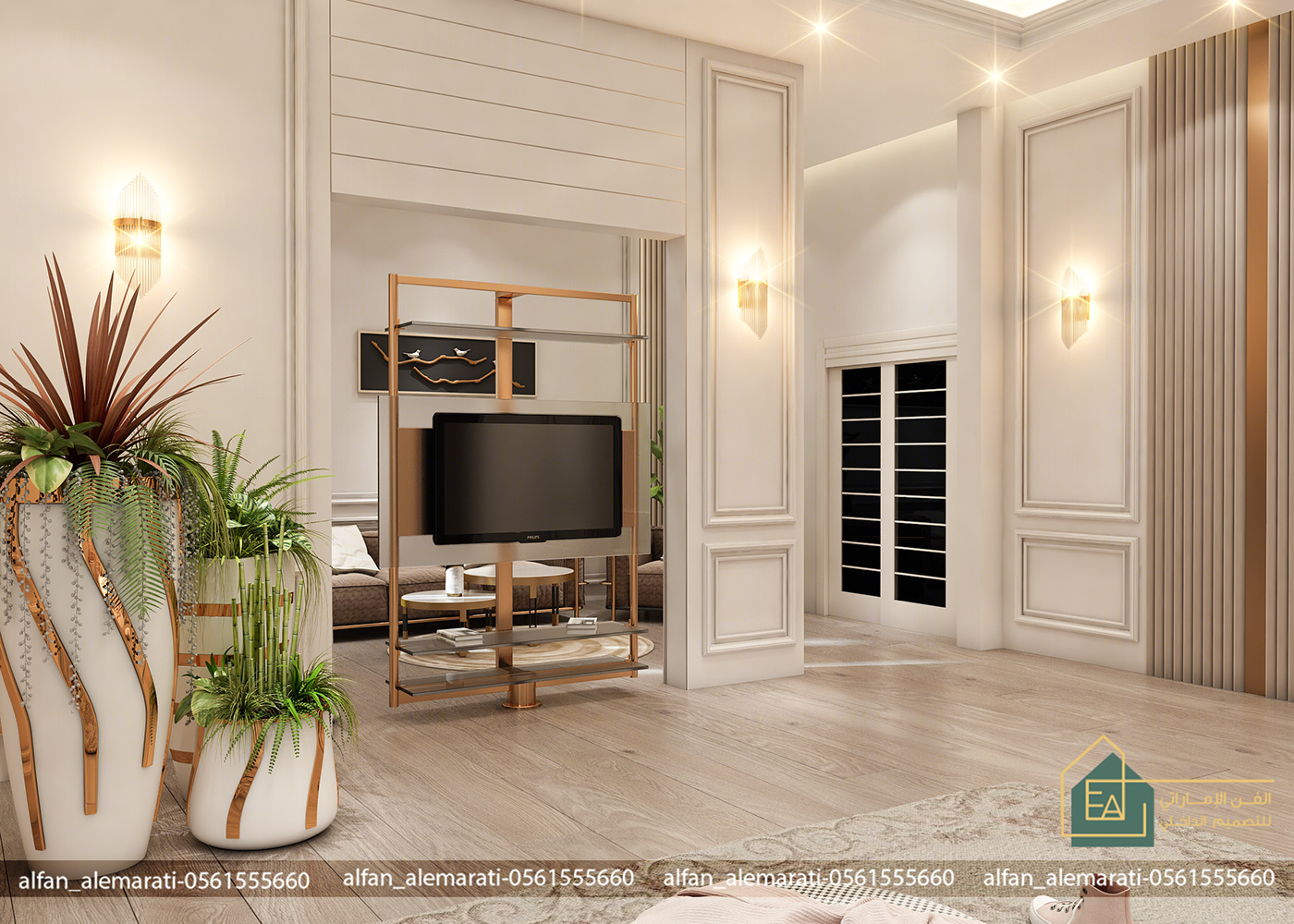 Anastasiya Gushchina丨平层丨NEW CLASSIC LUXURY BEDROOM-0