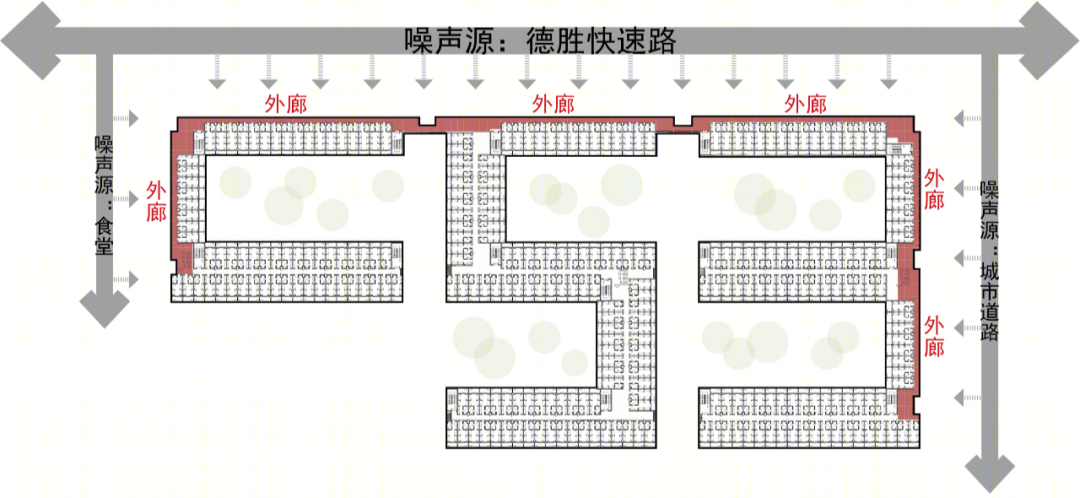 杭州职业技术学院学生后勤服务区丨中国杭州丨浙江大学建筑设计研究院-58