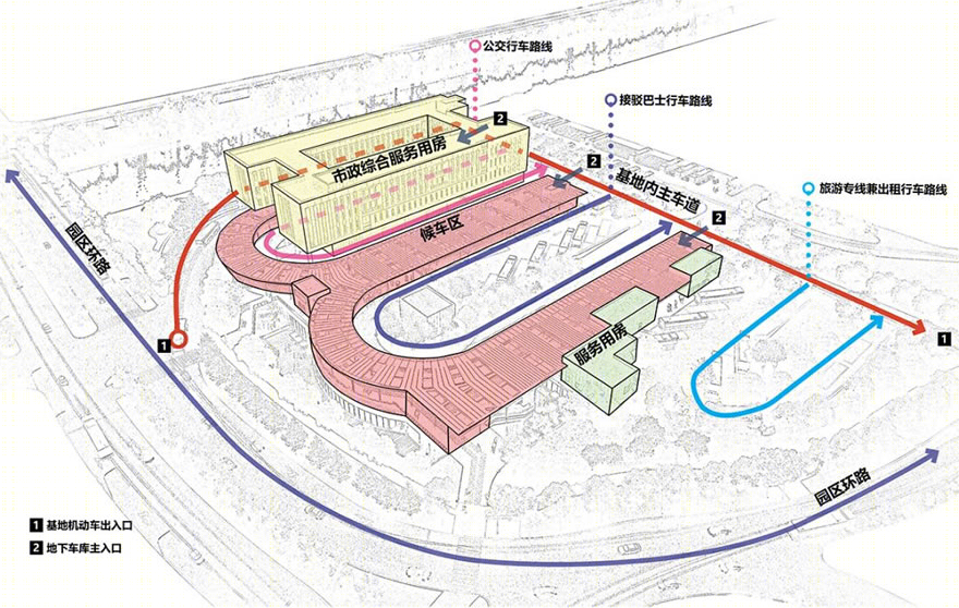 上海国际旅游度假区核心区南入口公共交通枢纽及市政综合服务用房项目丨中国上海-27