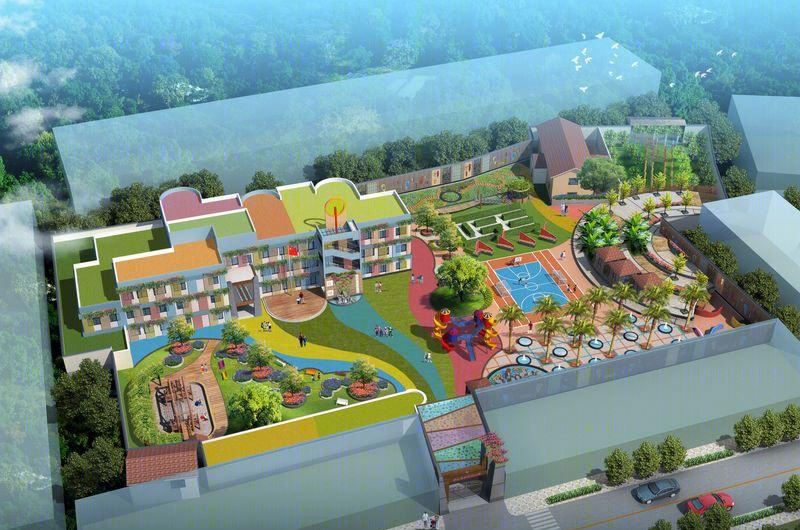 南街幼儿园新园 | 自然的回归，木头的清香-4