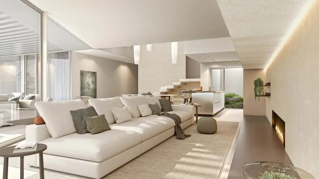 马略卡岛海景画廊别墅丨西班牙丨E5 Living-23