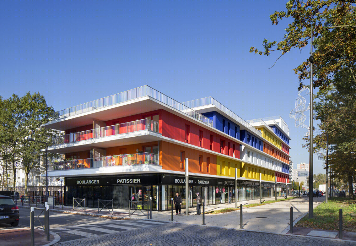 法国 TremblayenFrance 公寓建筑丨B plus C architectes-26