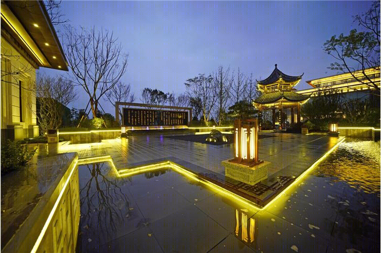 北京城建龙樾生态城示范区新中式景观-2