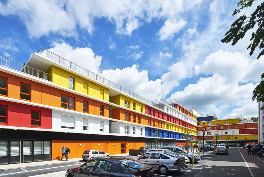 法国 TremblayenFrance 公寓建筑丨B plus C architectes-27