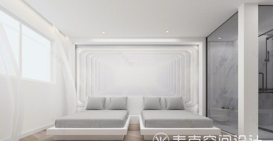 极简主义客房设计 | 回归本真的美学-0