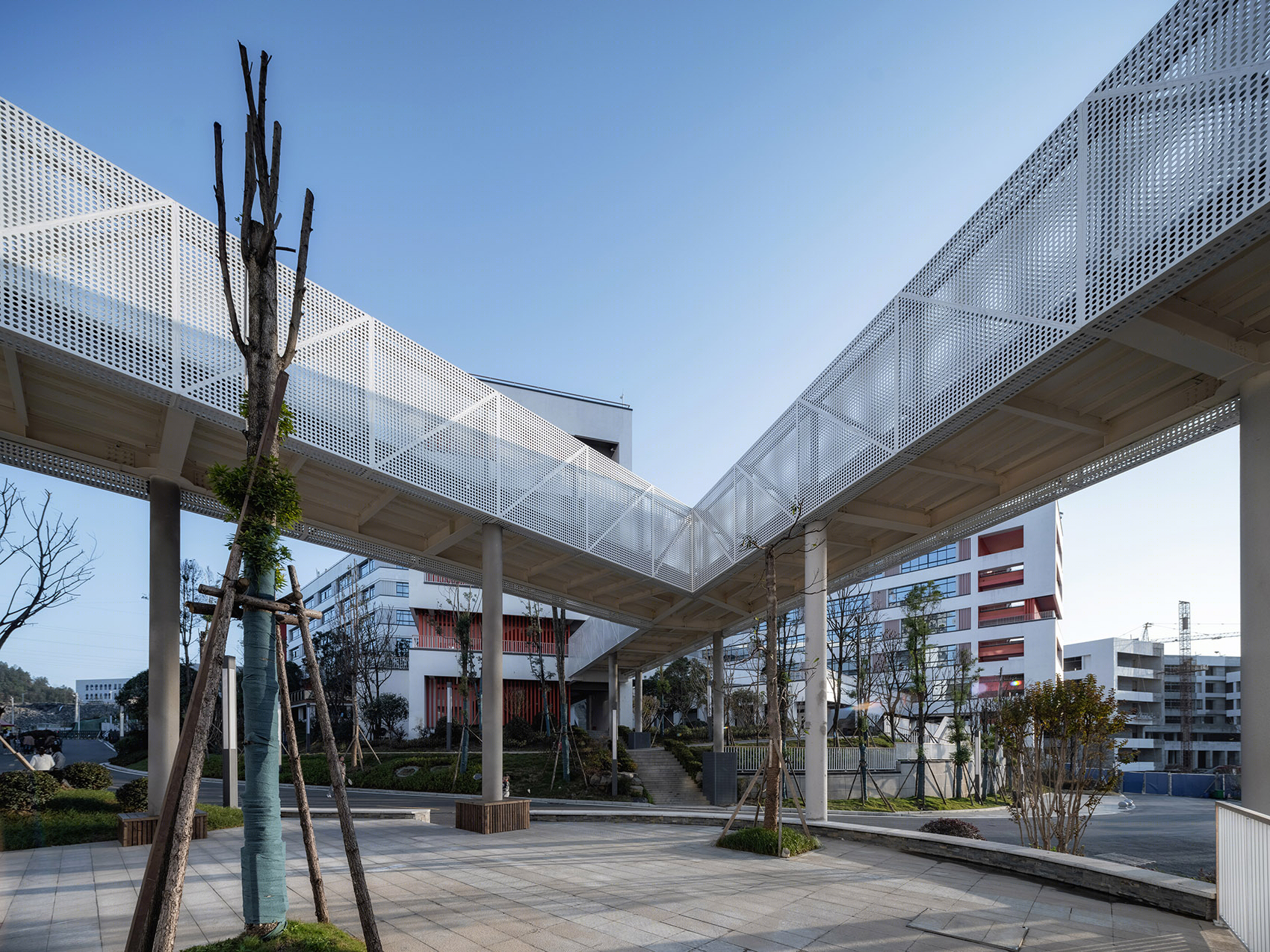 吉首中驰·湘郡礼德学校丨中国湘西丨山东建筑大学建筑城规学院象外营造工作室-115