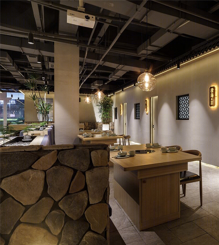 小南风村落餐厅空间-10