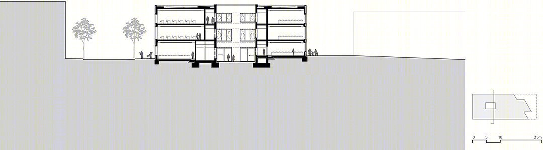 奥斯纳布吕克大学校园建筑 | 绿色纽带中的学术景观-89