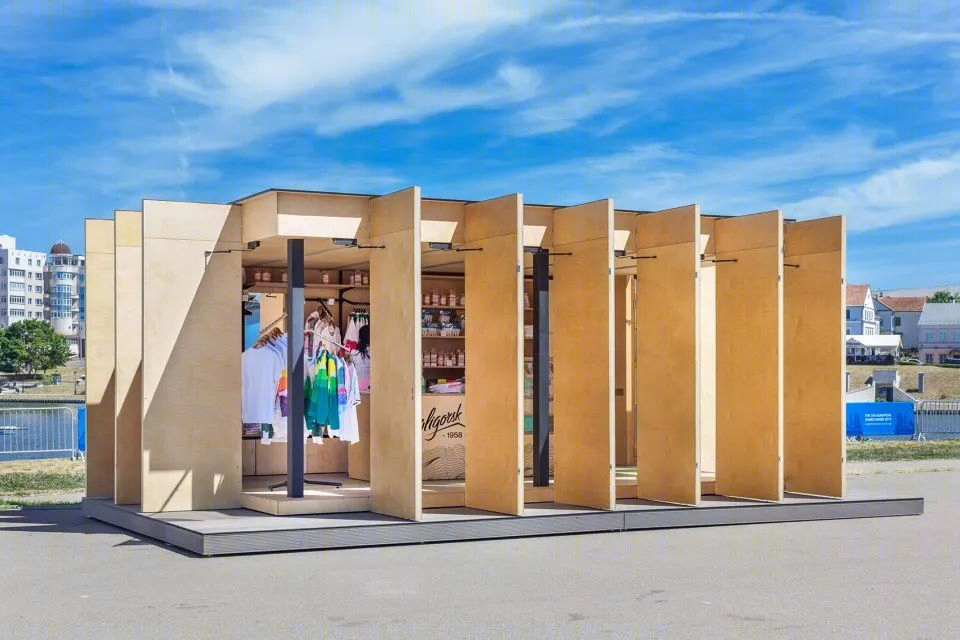 白俄罗斯 Soligorsk 活力展亭，简约环保设计诠释城市品牌-18