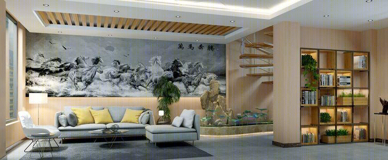 金来电气绿色办公空间-4