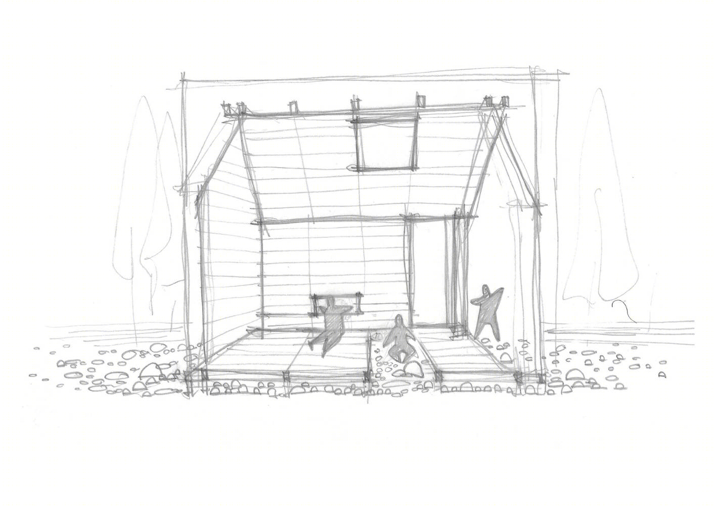 法国木堆积木小屋-22