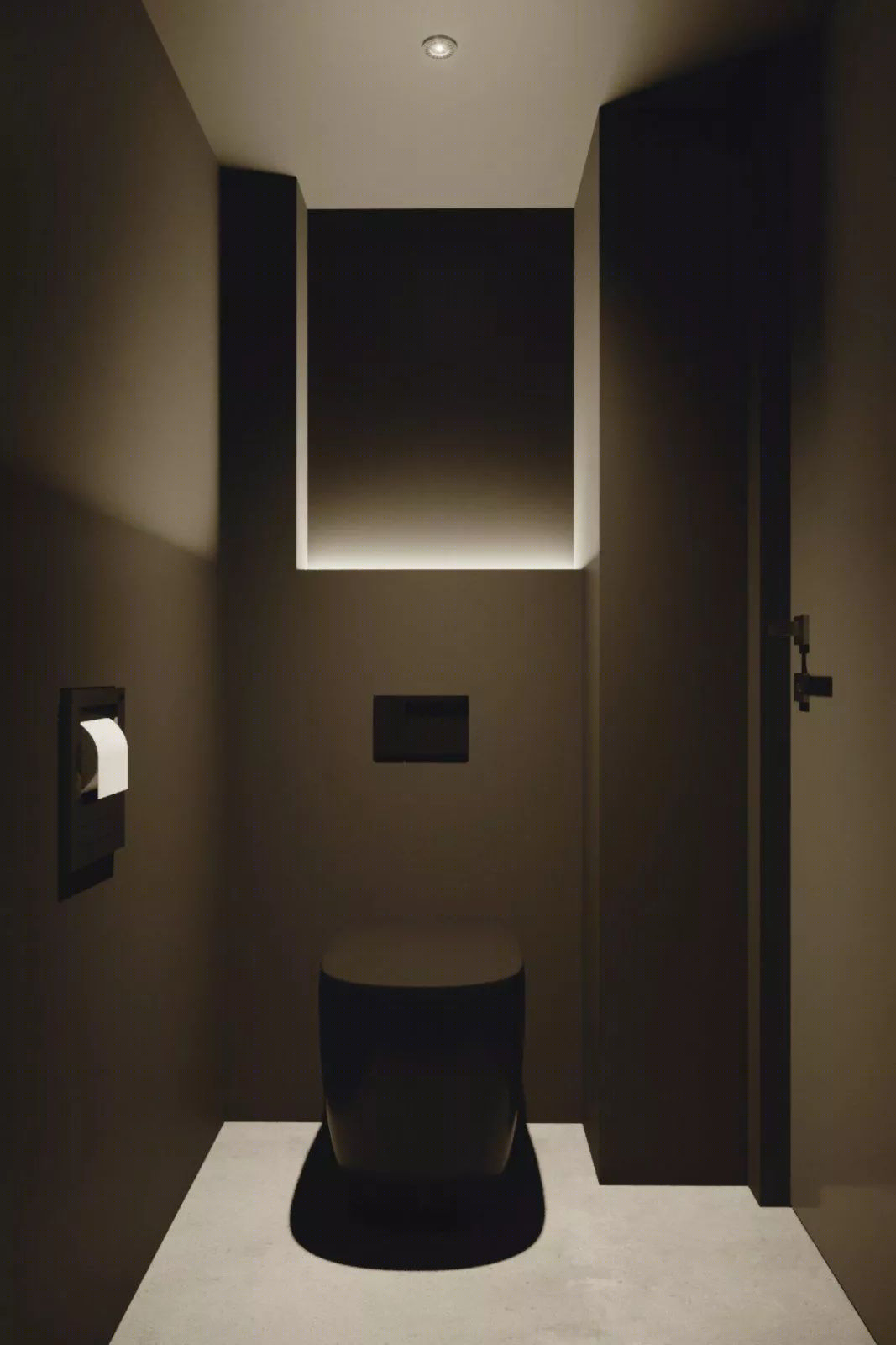 基辅高级黑 LOFT,功能主义与空间完美结合-44