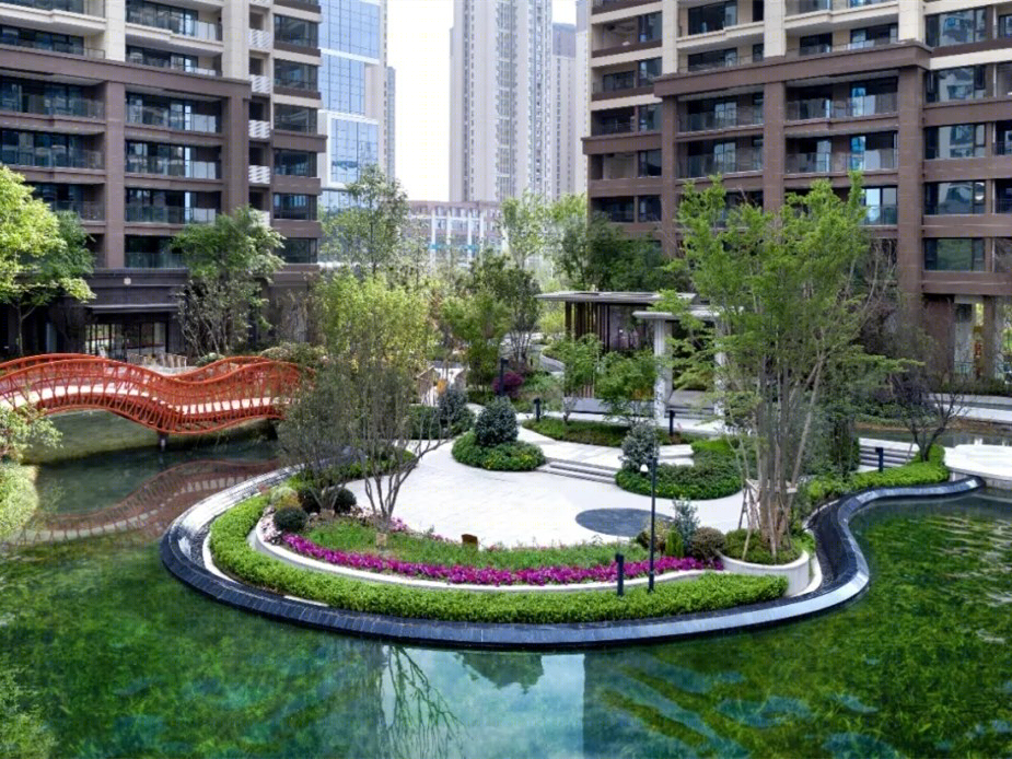 成都中国铁建西派泊玥住宅景观-2