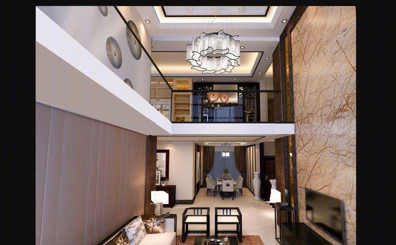 金谷大户型中式样板间-5