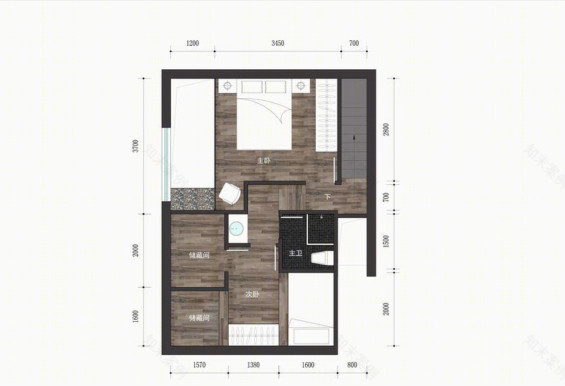 上海 29 平米老房子变形记 | 层高 6 米多的轻 Loft 公寓-50