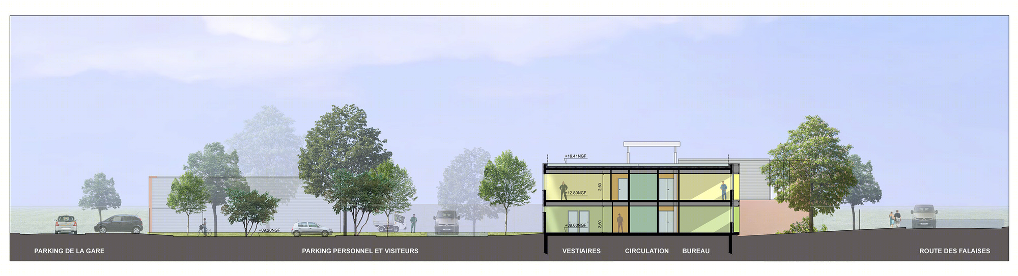 法国瓦德勒伊市技术中心丨STUDIOS Architecture-51
