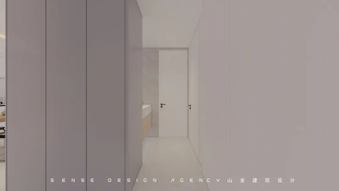 御江金城韩系奶白之家丨山舍建筑设计-36