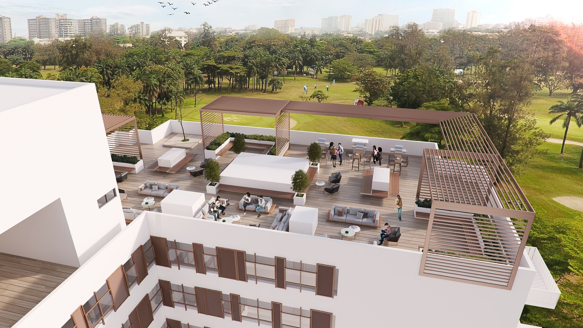 尼日利亚 Ikoyi 路豪华公寓丨尼日利亚拉各斯丨ANA DESIGN STUDIO PVT LTD-21