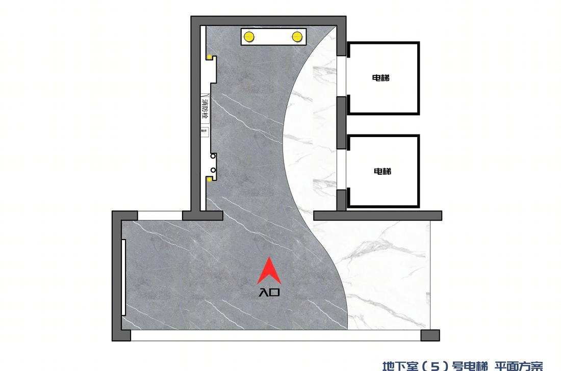 龙岩万宝家居博览中心地下室双电梯设计丨中国龙岩-0