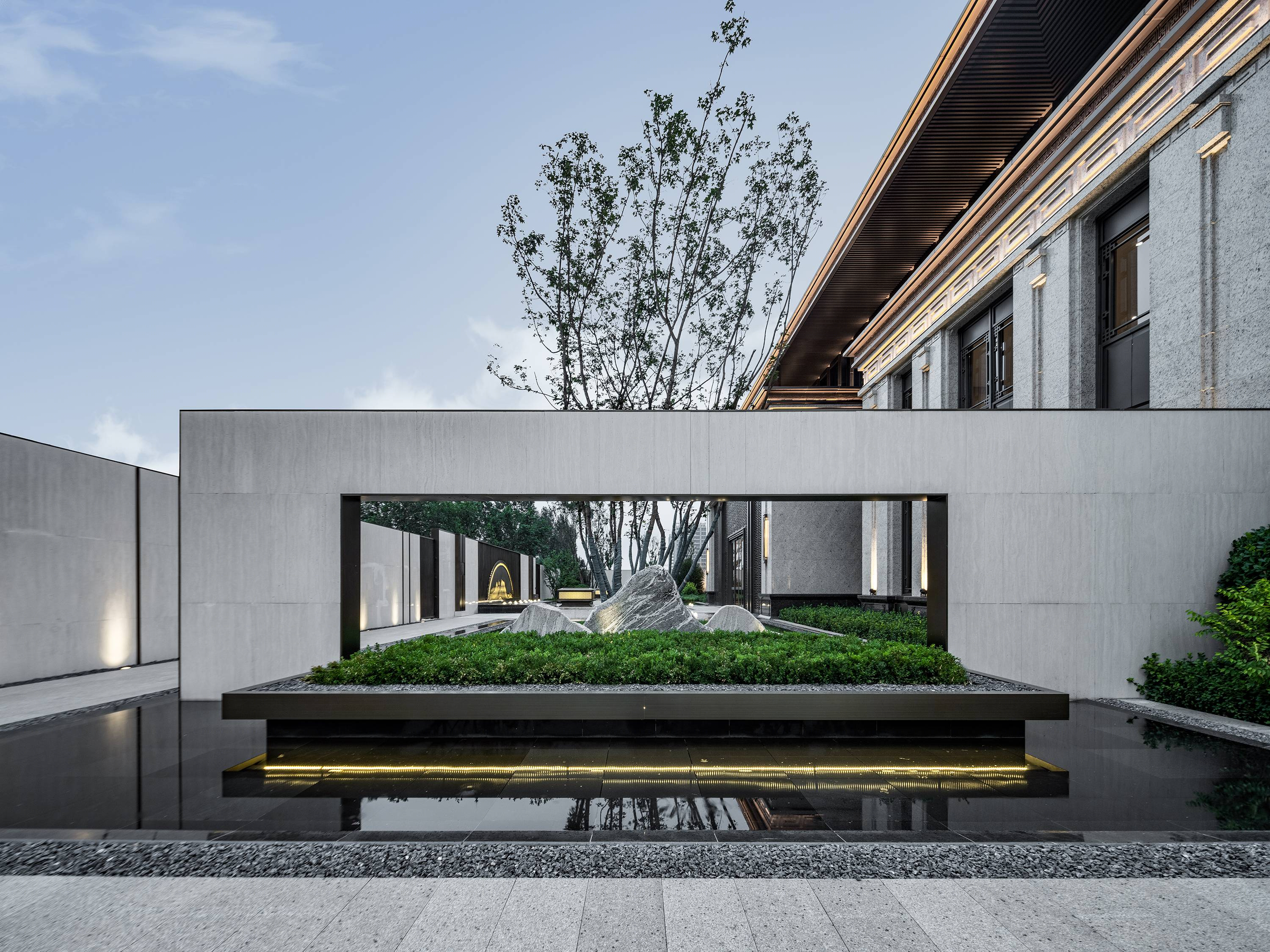 石家庄力高·悦麓兰庭居住示范区景观-16