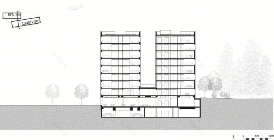 法国彩色立面酒店丨Manuelle Gautrand Architecture-46