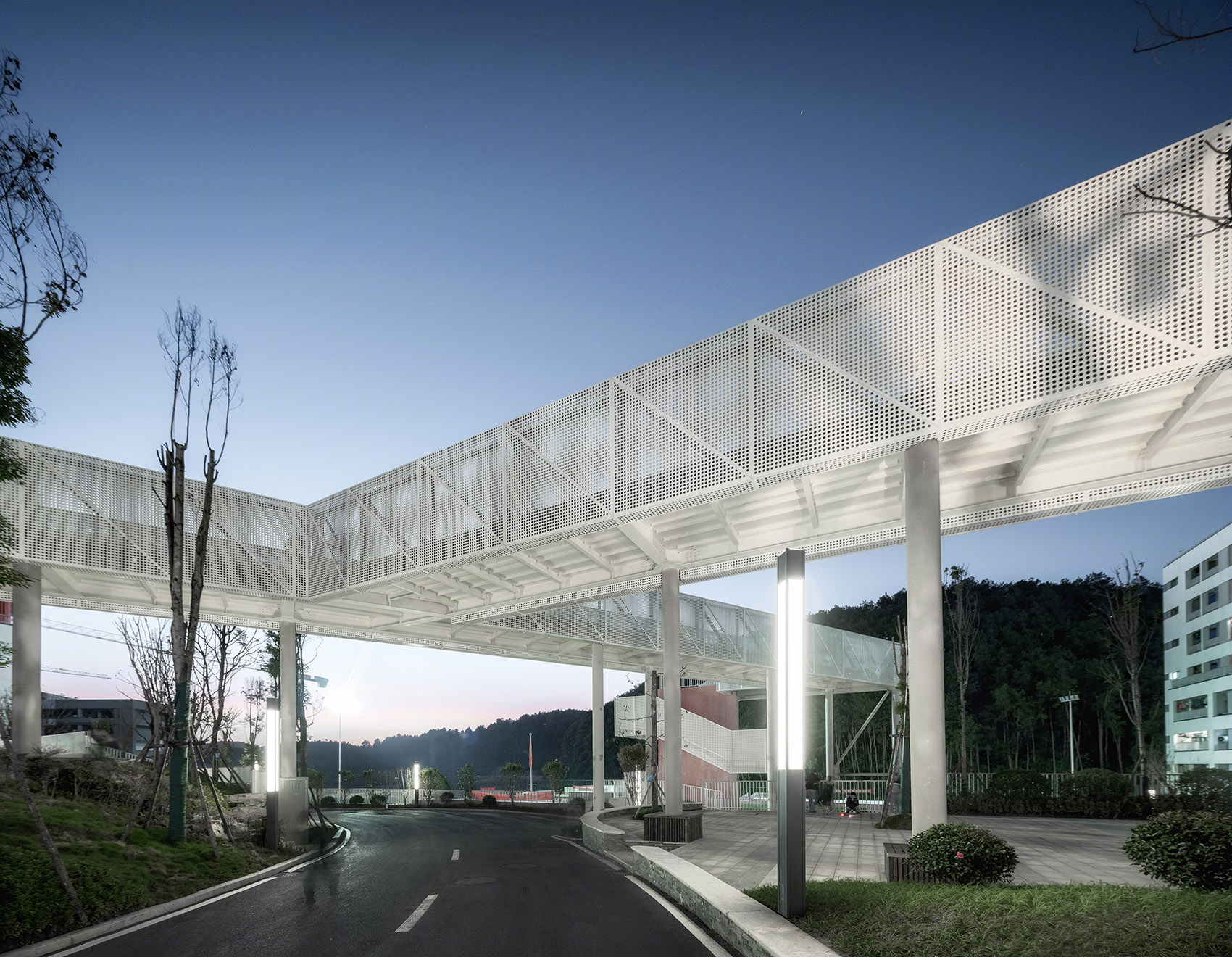 吉首中驰·湘郡礼德学校丨中国湘西丨山东建筑大学建筑城规学院象外营造工作室-116