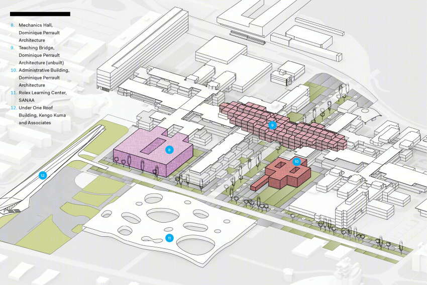 洛桑联邦理工学院机械工程系教学楼丨Dominique Perrault Architecture-27