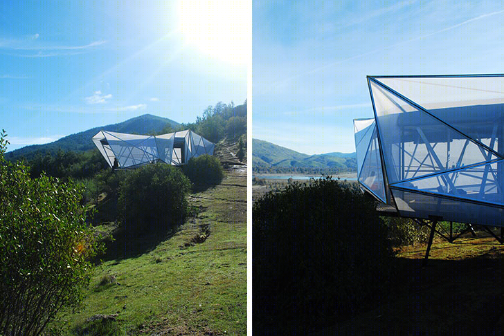 智利山间自行车庇护小屋（Endless Cycling）丨Rodrigo Cáceres Céspedes-14