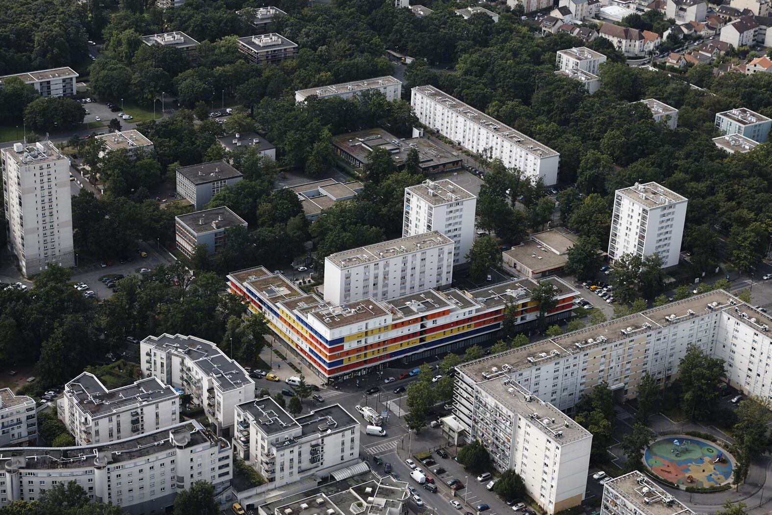 法国 TremblayenFrance 公寓建筑丨B plus C architectes-29