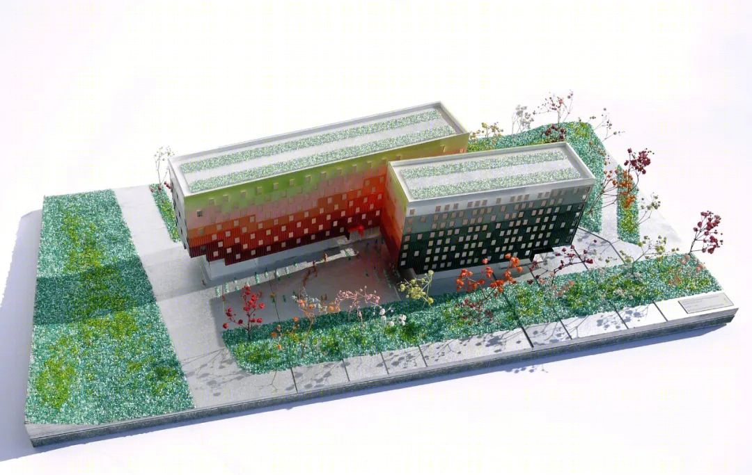 法国彩色立面酒店丨Manuelle Gautrand Architecture-48