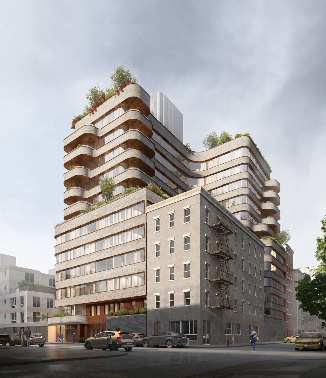 纽约 208 Delancey 公寓丨美国纽约丨ODA Architecture-13