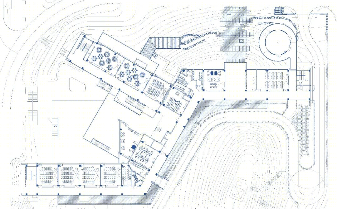 吉首中驰·湘郡礼德学校丨中国湘西丨山东建筑大学建筑城规学院象外营造工作室-104