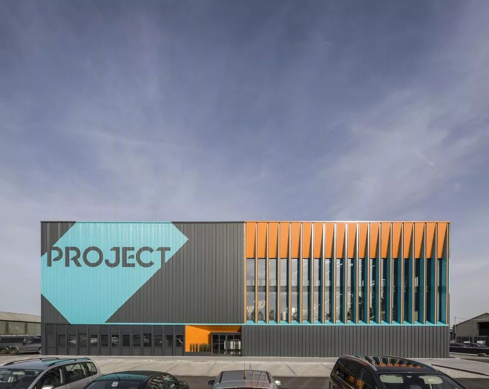 百公里时速 · Project展厅和仓库大楼,爱尔兰,De Siún Architects-1