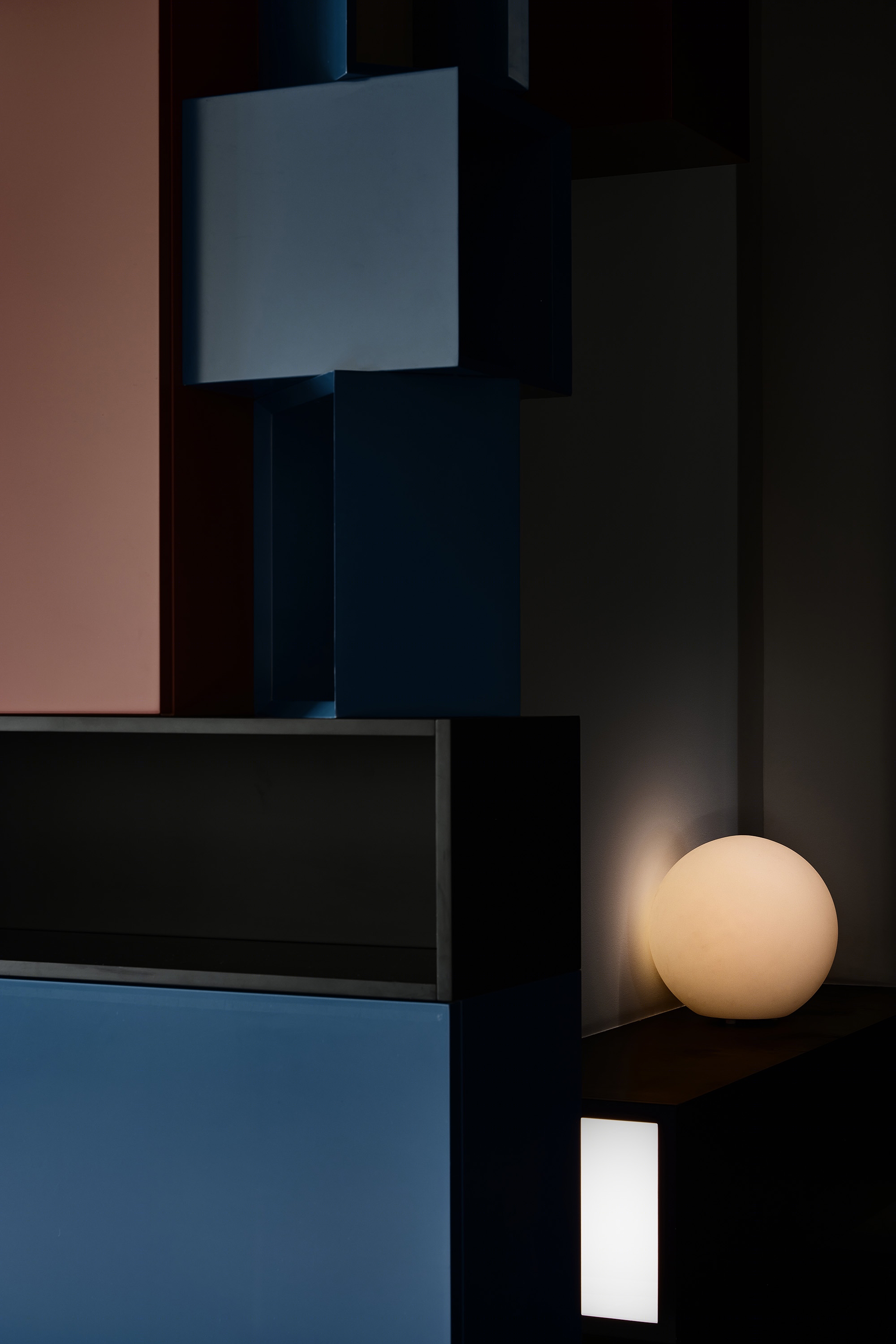 魔方盒 · 宁波东部新城现代艺术私宅丨中国宁波丨洛沿设计建筑研究室-8