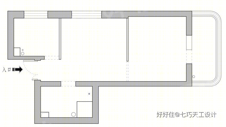 北京妈妈的34m²学区房改造丨中国北京-15