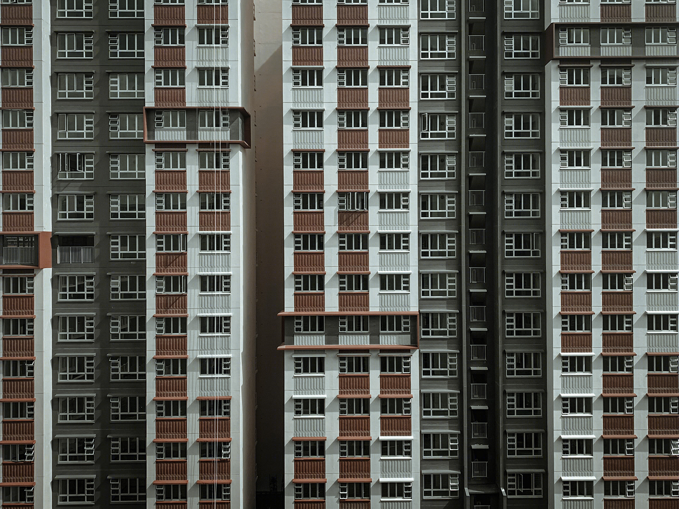 Anastasiya Gushchina丨公寓建筑丨HDB facades-3