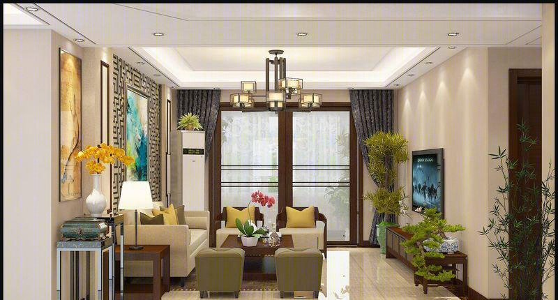 家·HOME  新中式婚房设计-12