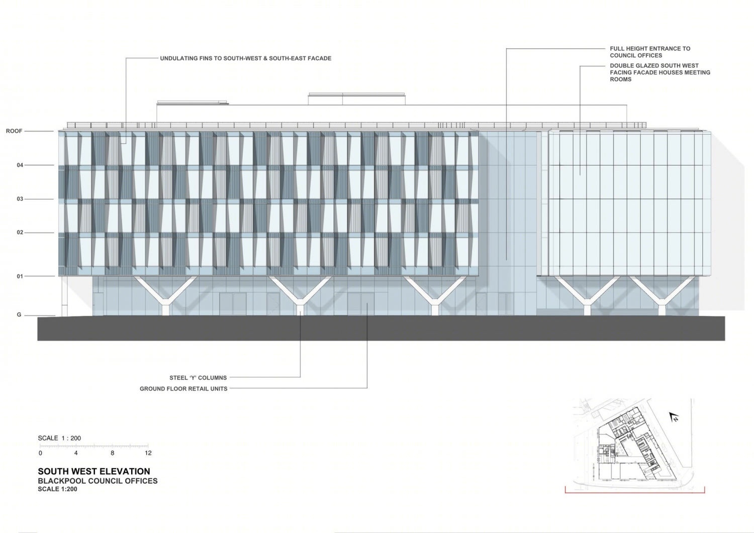 英国黑潭镇Talbot办公楼丨AHR Architects-62