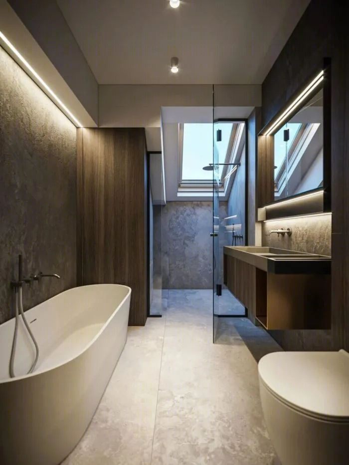 110㎡轻奢私宅，MATAS NAGELE 的黄铜大理石之美-22