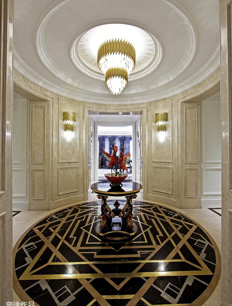 
绍兴柯桥 侨都方宅 法式新古典+artdeco+美 -0