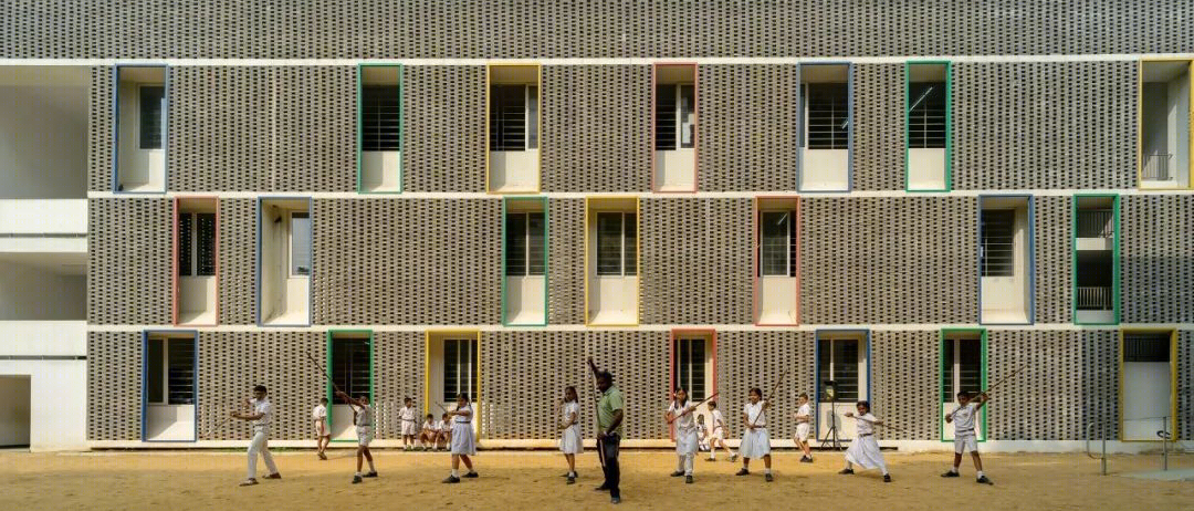孟买 Maharishi Vidya Mandir 学校丨印度丨KSM Architecture-27