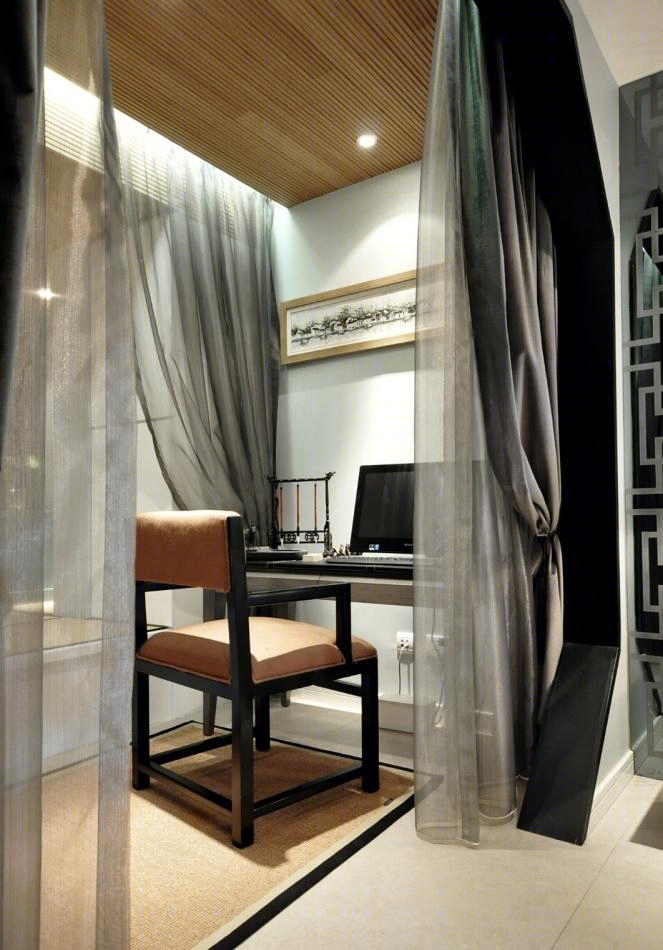 新家中国味 | 空间重组打造中式书香美宅-26