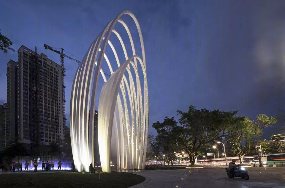 深圳宝安中心区四季公园——融合景观与活动的门户公园-28