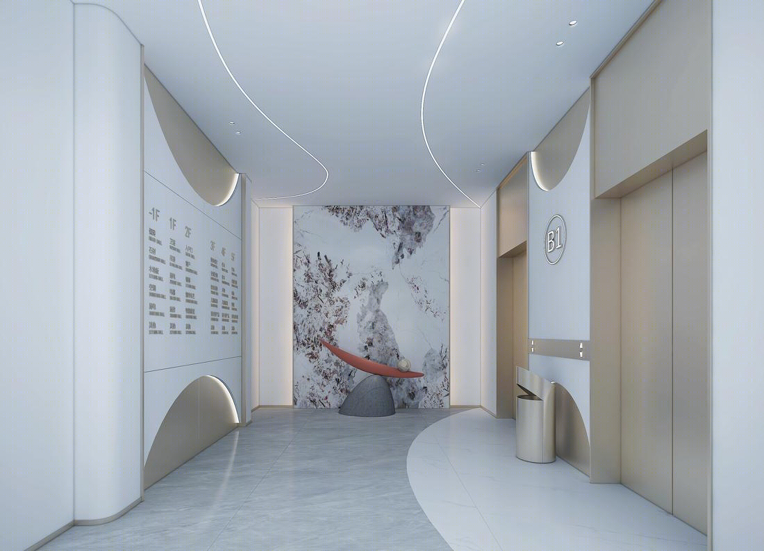 龙岩万宝家居博览中心地下室双电梯设计丨中国龙岩-2